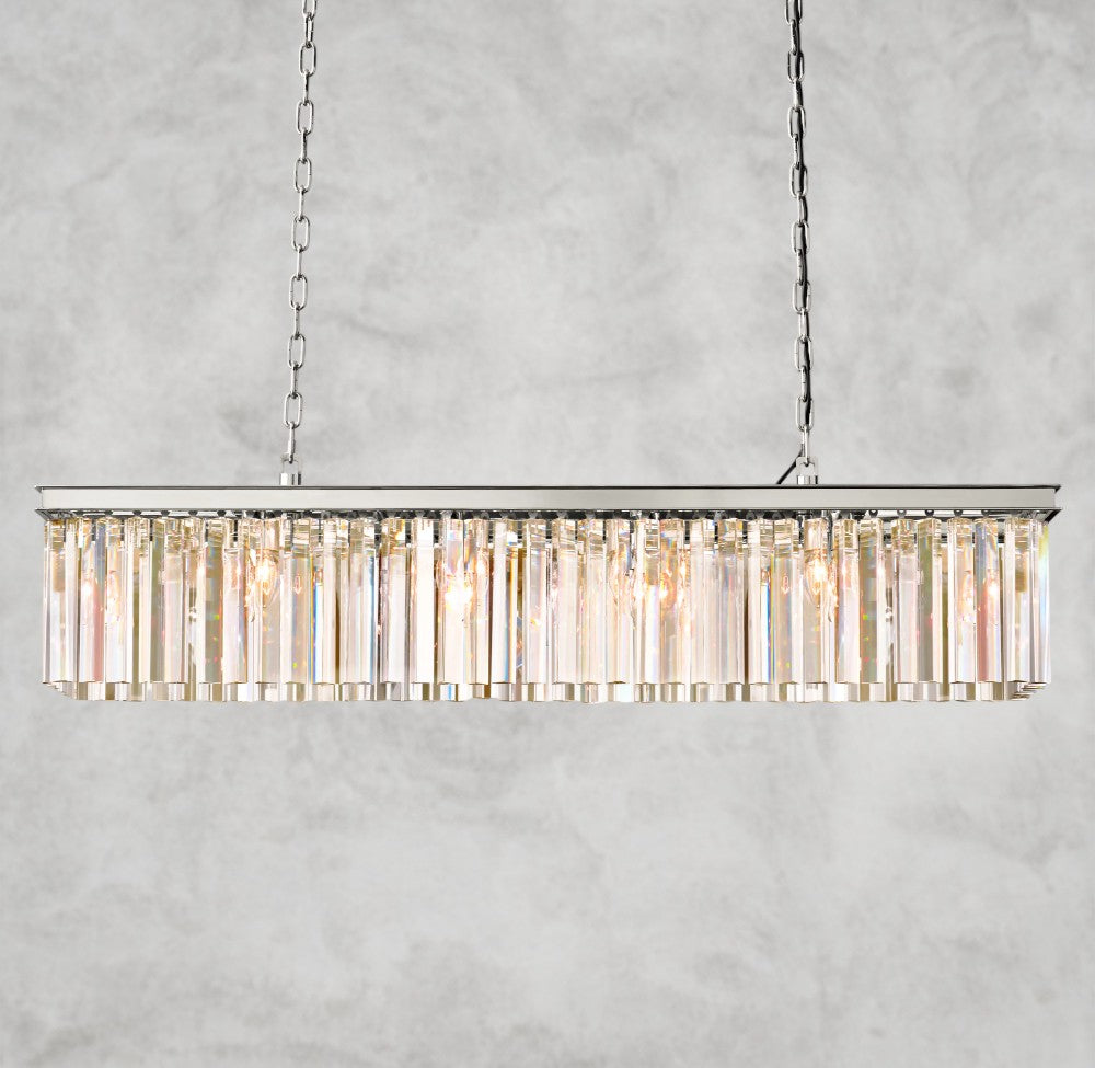 Rhys Rectangular Chandelier 49", 60"